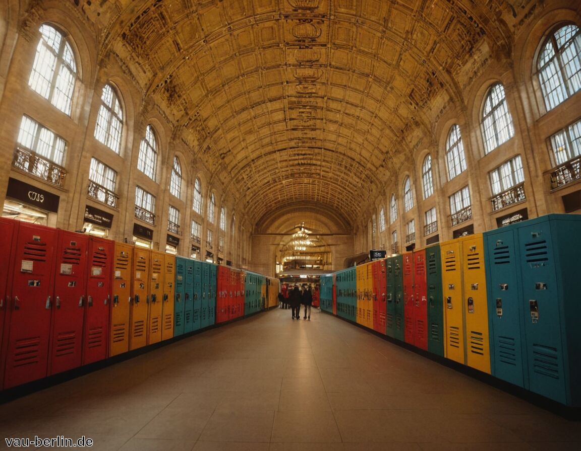 Angebot und Konditionen am Hauptbahnhof Berlin - Schließfächer am Berliner Hauptbahnhof – Wichtige Informationen