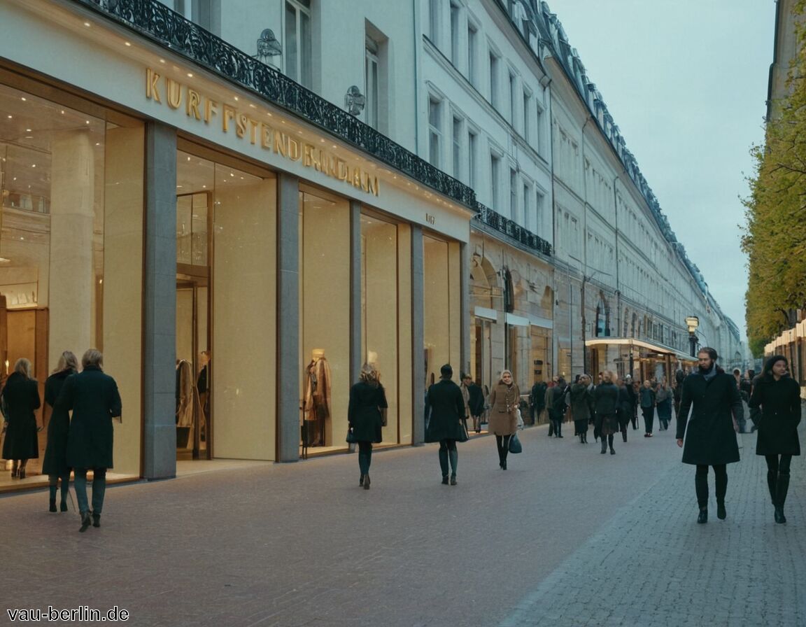 Hochklassige Marken am Kurfürstendamm - Kurfürstendamm Shops – Exklusives Shopping in Berlin