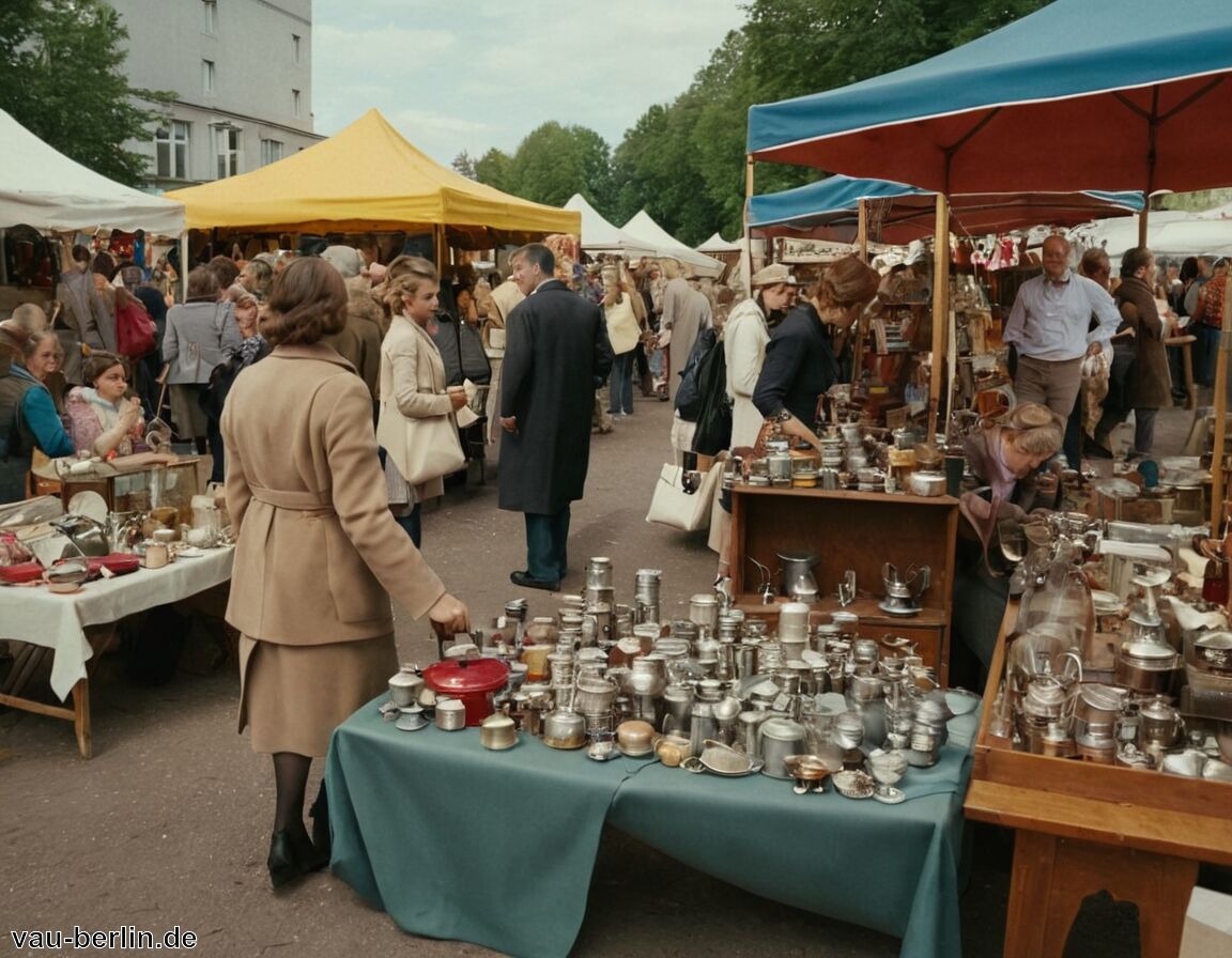Vielfalt der angebotenen Produkte - Flowmarkt Schöneberg: Berlins außergewöhnlicher Flohmarkt