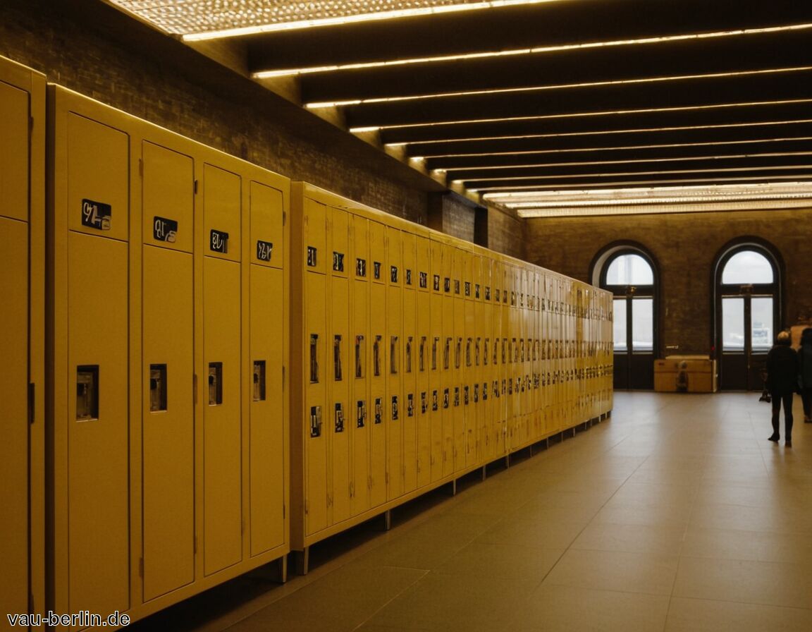 Sicherheit und Service – Wichtige Hinweise zur Gepäckaufbewahrung - Schließfächer am Berliner Hauptbahnhof – Wichtige Informationen