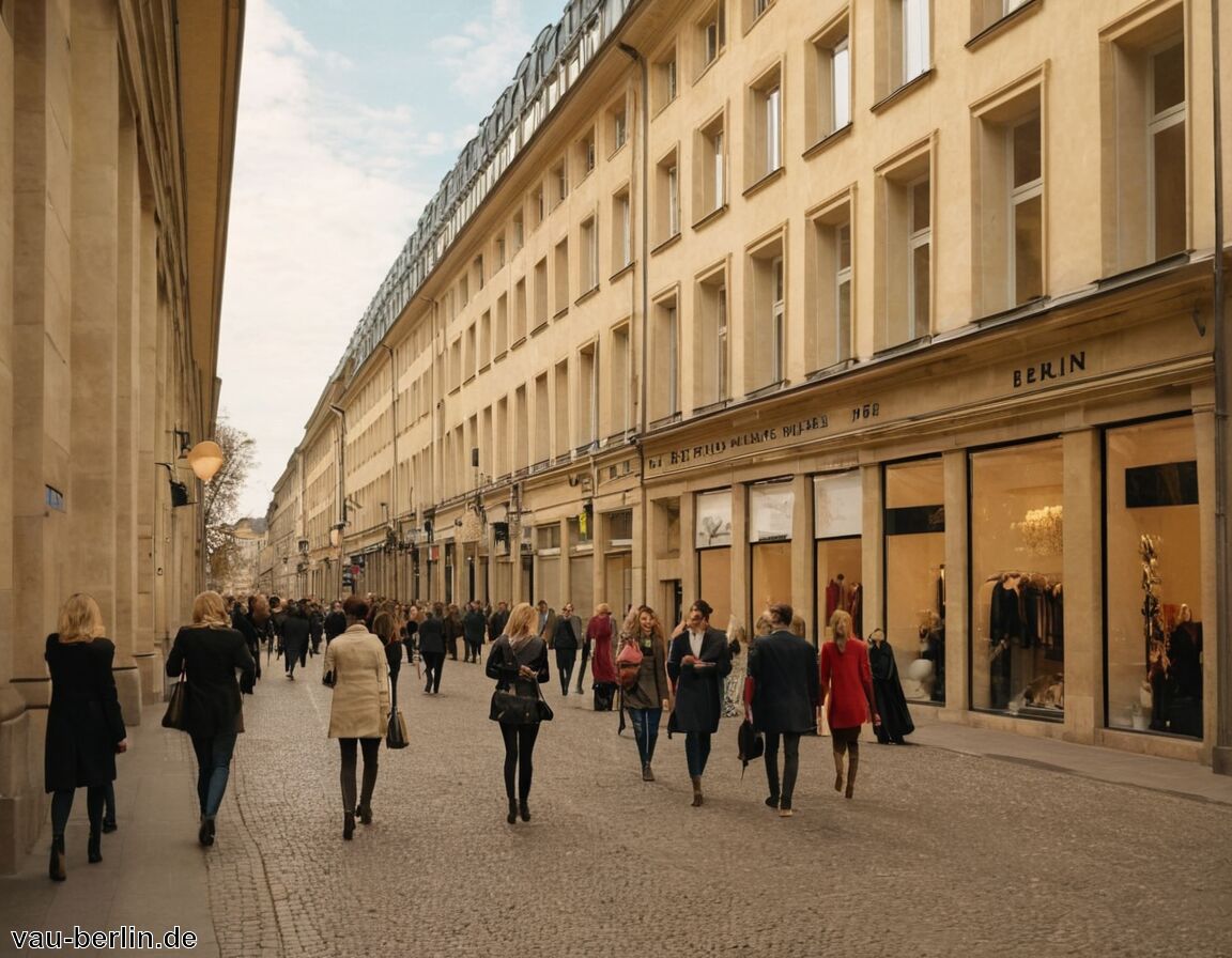 Luxuriöse Modehäuser und internationale Designer - Kurfürstendamm Shops – Exklusives Shopping in Berlin