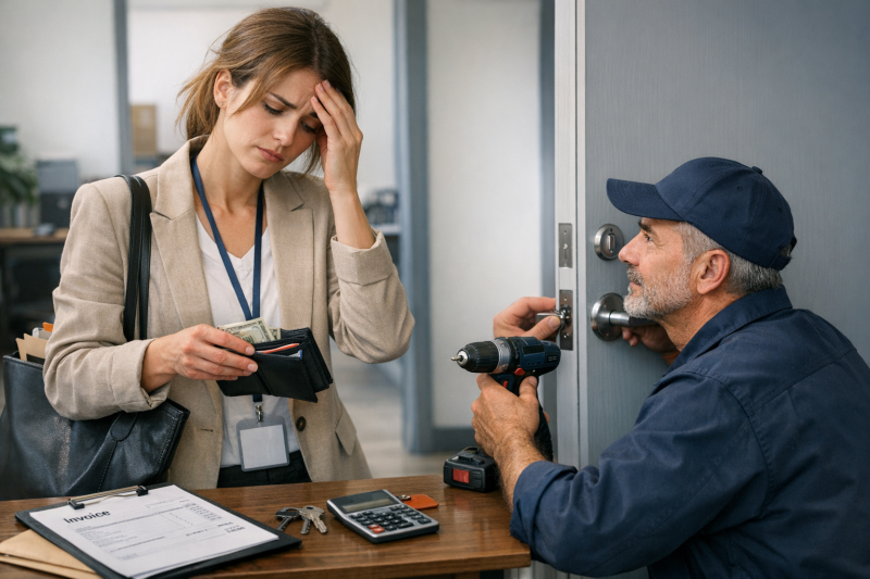 Firmenschlüssel verloren – Wer trägt die Kosten für den Schlüsseldienst?