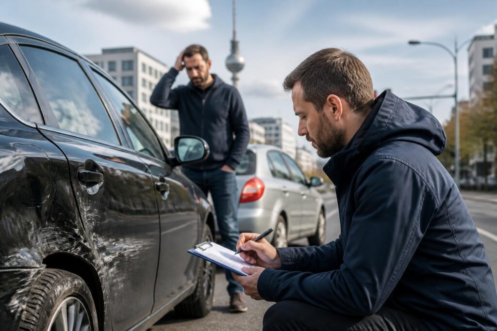 Kfz-Gutachter in Berlin: Worauf Autofahrer nach einem unverschuldeten Unfall achten sollten